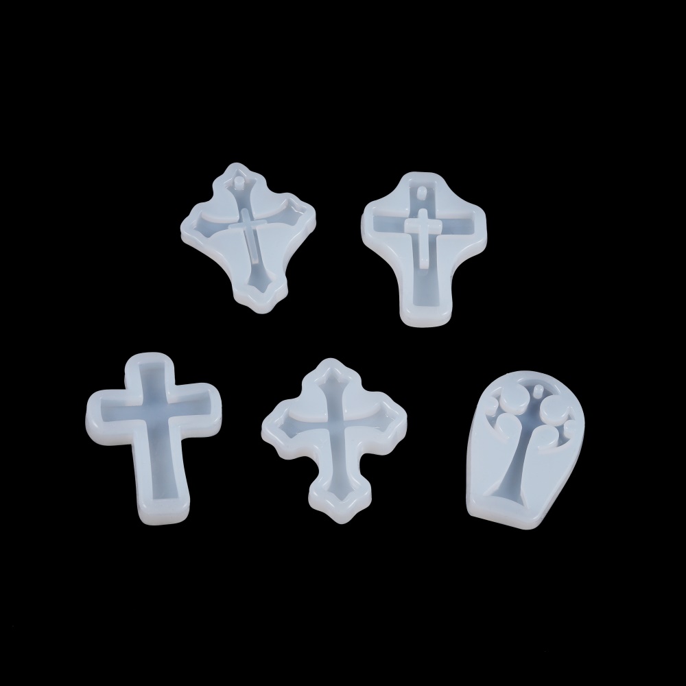 Jewelry Making Tools List - Neu eingetroffen: DIY-Bastelset – Europäische Kreuz-Harz-Silikon-UV-Epoxidformen