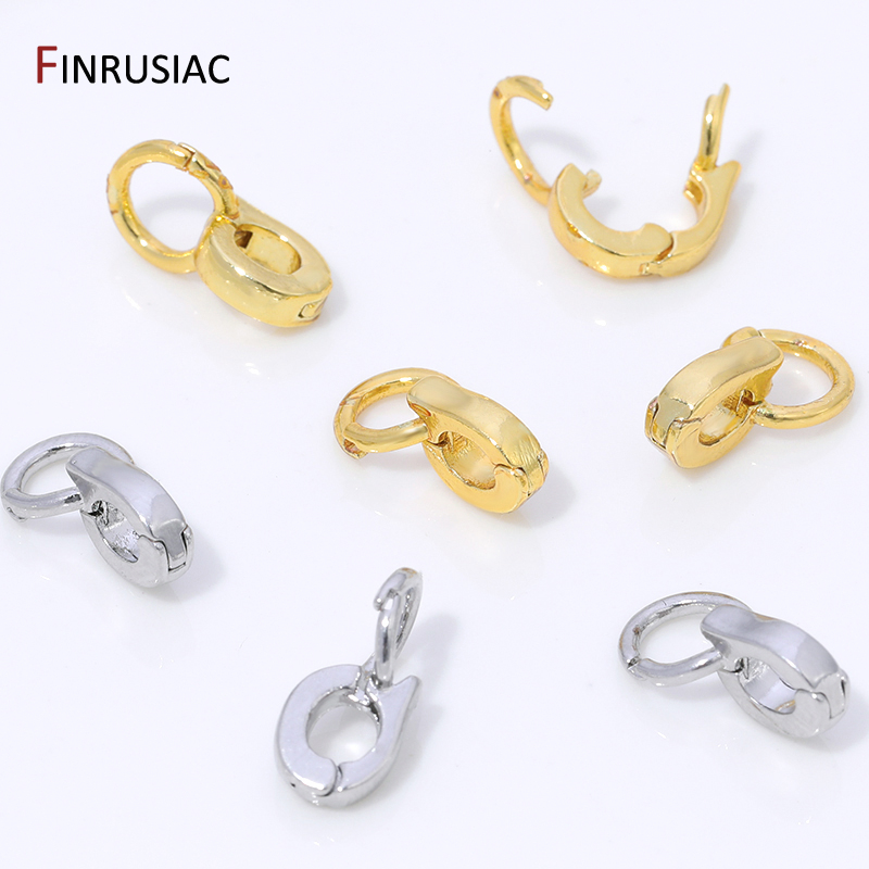 Jewelry Making Essentials - 14K vergoldeter Messing-Enhancer-Anhänger-Bügelverbinder für die Schmuckherstellung,
