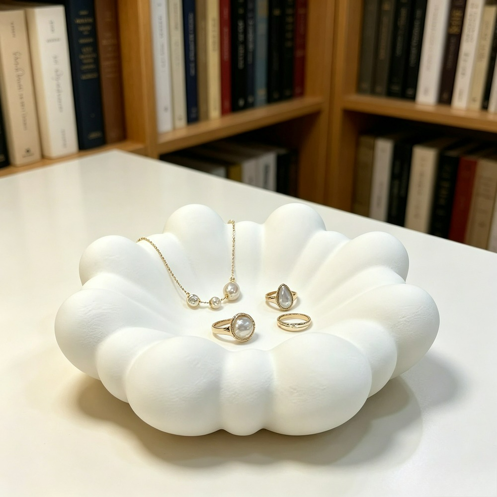 Blumenförmiges Schmucktablett, – Jewelry Making Desk Bewertung und Preis