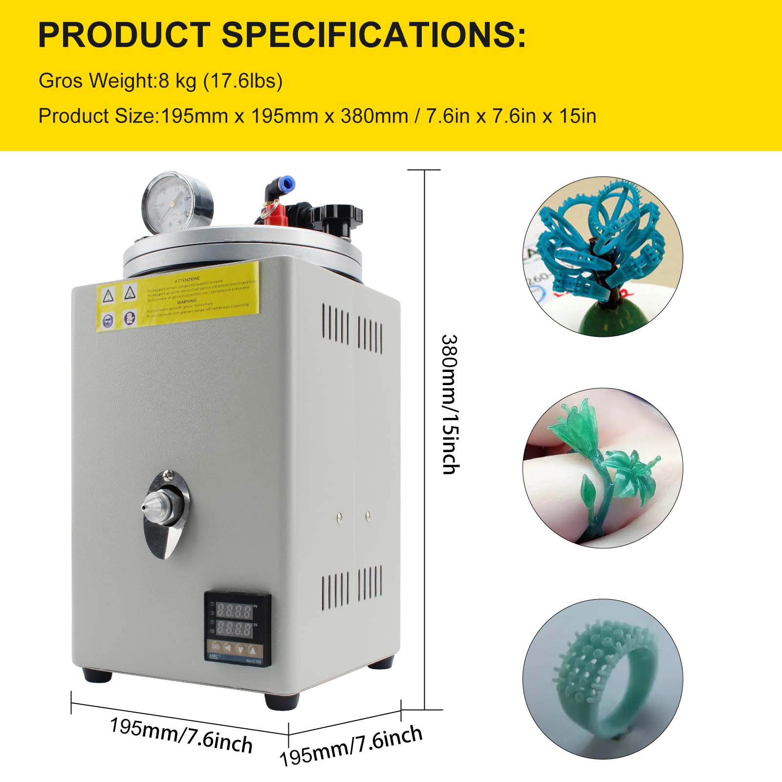 Professionelle Schmuckwachs-In – Jewelry Making Machines Bewertung und Preis