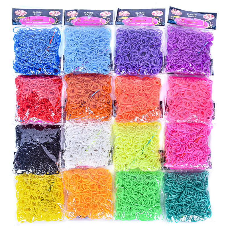 600-teiliges buntes Gummiband- – Jewelry Making Tools List Bewertung und Preis