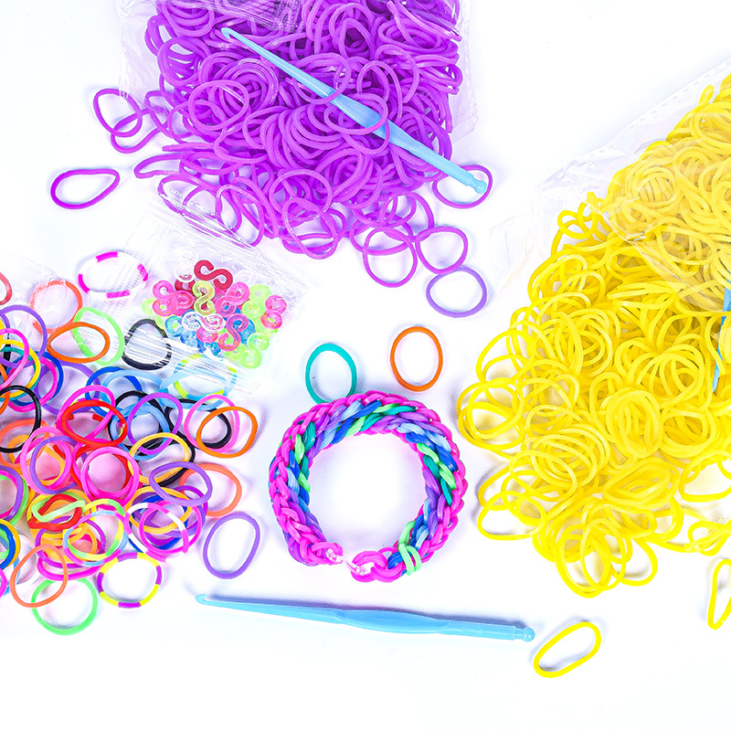 600-teiliges buntes Gummiband- – Jewelry Making Tools List Bewertung und Preis