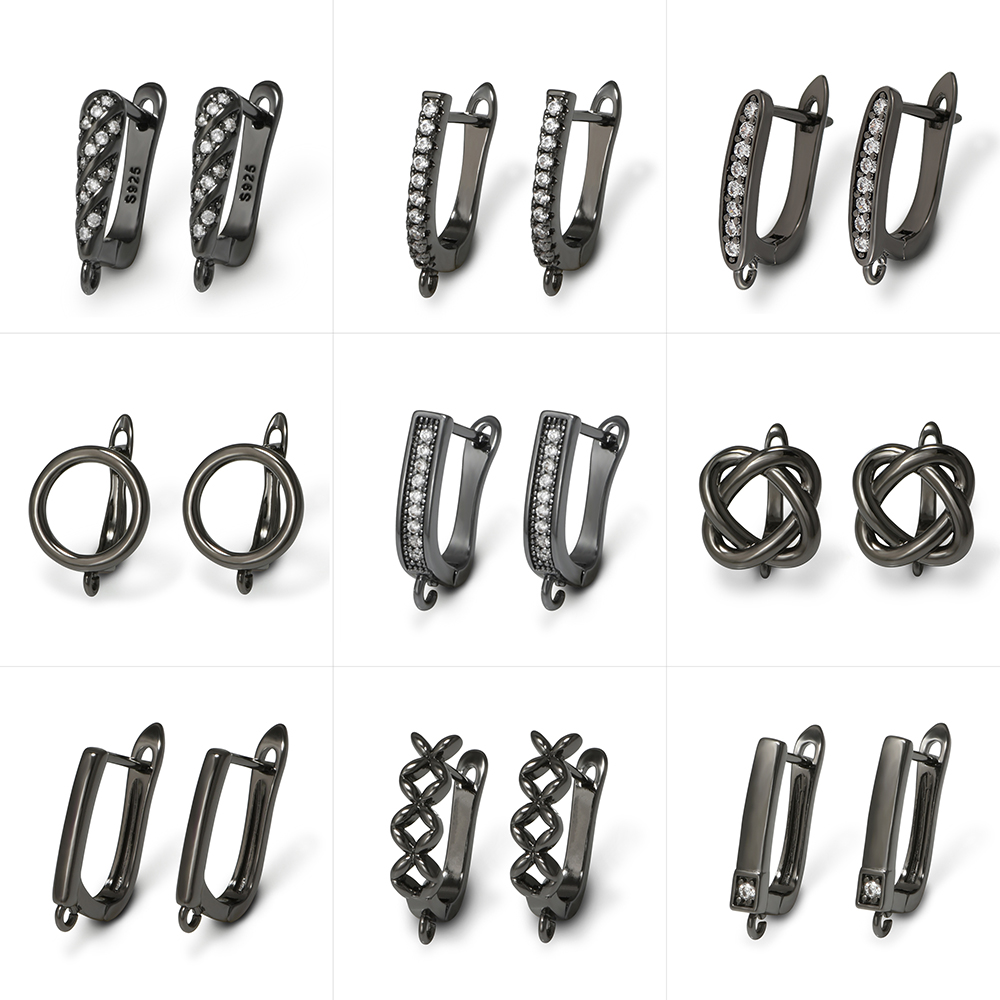 YANASI 1 Paar Waffen-Schwarz M – Jewelry Making Essentials Bewertung und Preis