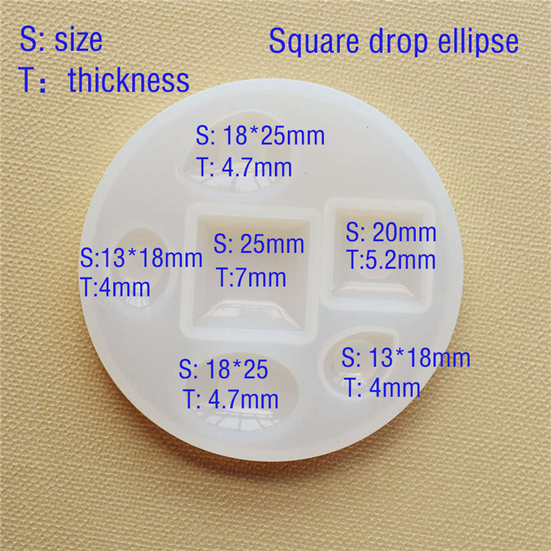 Silikonform Halbkugel Oblate C – Jewelry Making Tools List Bewertung und Preis