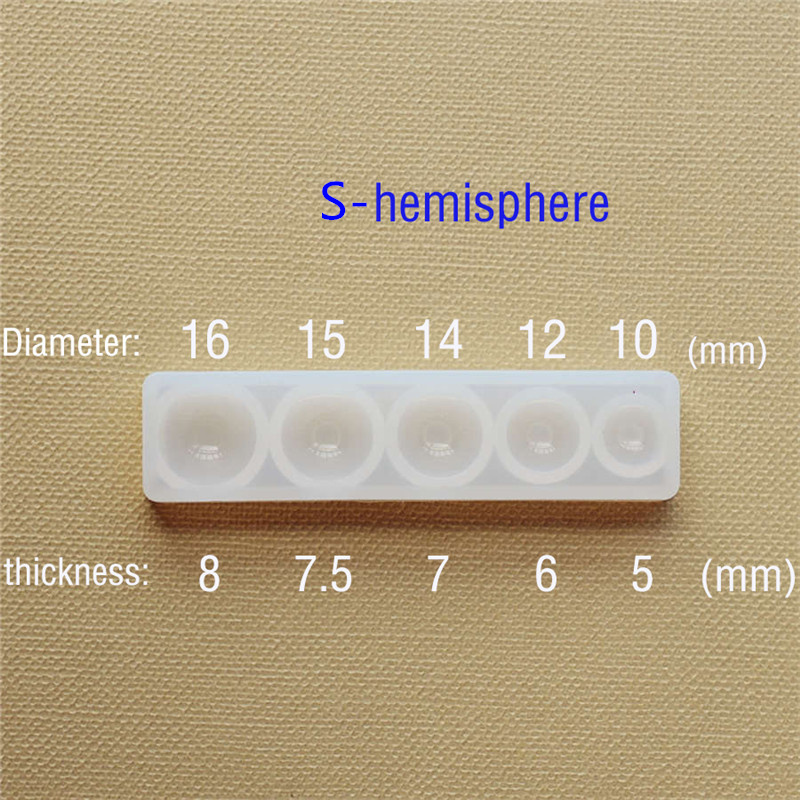 Silikonform Halbkugel Oblate C – Jewelry Making Tools List Bewertung und Preis