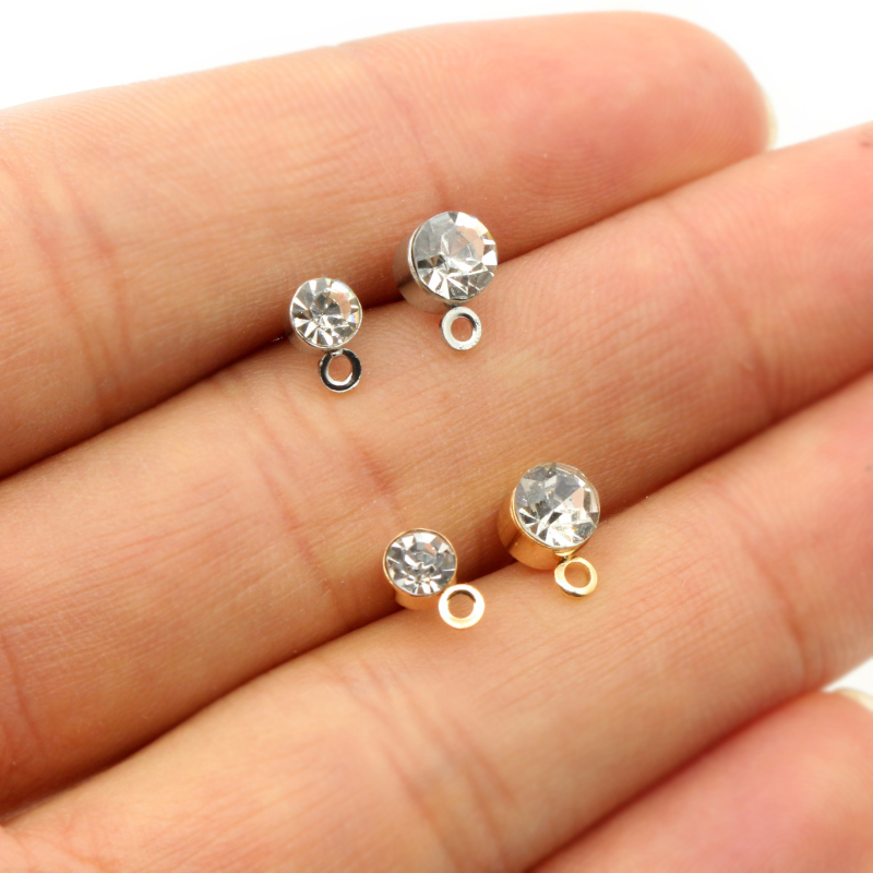 50 Stück Ohrstecker mit Zirkon – Jewelry Making Kit Bewertung und Preis